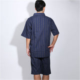 甚平 メンズ 通販 そのまま寝られる被る甚平2着組 じんべえ 2着セット パジャマ 夏 部屋着 被り ルームウェア 寝巻き 寝間着 ねまき 男性 紳士 父の日 プレゼント 和装 和服 ルームウエア