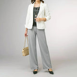 ドレープパンツ レディース 通販 日本製 「凉しや」 ゆったりドレープパンツ2色組 ストレートパンツ 2本セット きれいめ 夏用 涼しい 通気性 春夏 夏 吸汗速乾素材 UVカット 女性 婦人