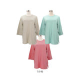 Tシャツ レディース ゆったり 綿100% 通販 汗に負けない 強撚綿100%Tシャツ3色組 カットソー プルオーバー 3枚セット 綿100 コットン おしゃれ シンプル カジュアル ナチュラル 女性 婦人
