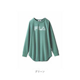 FILA フィラ プルオーバー 長袖 通販 カットソー ロンT Tシャツ tシャツ ロゴプルオーバー 動きやすい ゆったり 体型カバー 大人 カジュアル ロゴ 春 秋 冬 男女兼用 おしゃれ オシャレ