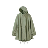 マウンテンパーカー レディース 961636 通販 パーカー マウンテンジャケット ジャケット 婦人服 撥水加工 防風 はっ水 撥水 軽量 軽い スリット ボタン 無地 シンプル 女性用 女性