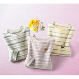 プルオーバー 七分袖 レディース 3色組 961812 通販 日本製 ジャカードプルオーバー レディースプルオーバー カットソー シャツ 7分袖 カジュアル 上品 女性 ボートネック 大人 春 夏 秋