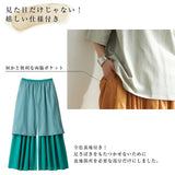 ワイドパンツ レディース 通販 リネン風ふんわりギャザーワイドパンツ ギャザーパンツ フレアパンツ きれいめ 夏用 涼しい 夏 春夏 裏地付き 両脇ポケット付き ゆったり おしゃれ