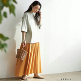 ワイドパンツ レディース 通販 リネン風ふんわりギャザーワイドパンツ ギャザーパンツ フレアパンツ きれいめ 夏用 涼しい 夏 春夏 裏地付き 両脇ポケット付き ゆったり おしゃれ