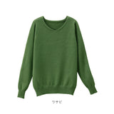 ニット 秋 レディース きれいめ 通販 セーター Vネックセーター プルオーバー 静電気 防止 服 長袖 静電気防止 シンプルＶネックニット 無地 おしゃれ シンプル 女性 大人かわいい