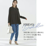 スラックス レディース 仕事 通販 テーパードパンツ ストレッチパンツ ストレッチ ストレートパンツ ズボン オフィスカジュアル 上品細魅せパンツ ウエストゴム おしゃれ シンプル