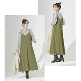 キャミワンピ レディース 通販 ワンピース ロングワンピ ノースリーブ キャミソールワンピース ワンピ ロング 体型カバー こだわり仕様キャミワンピ おしゃれ シンプル 大人 かわいい