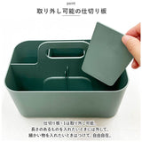 小物入れ おしゃれ 通販 ツールボックス Forma Frank L スタッキング 重なる 仕切り付き 整理用品 大きめ 収納 整理整頓 持ち手 ハンドル付き 工具 キッチン ガーデン用品 道具入れ