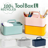 小物入れ おしゃれ 通販 ツールボックス Forma Frank L スタッキング 重なる 仕切り付き 整理用品 大きめ 収納 整理整頓 持ち手 ハンドル付き 工具 キッチン ガーデン用品 道具入れ