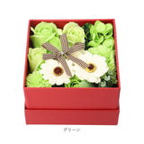 ソープフラワー ボックス 通販 入浴剤 フレグランスボックスアレンジ バスフレグランス 花の形 花びら 造花 ギフト プチギフト 贈り物 石鹸 せっけん バス用品 バスグッズ 母の日 お祝い