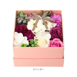 ソープフラワー ボックス 通販 入浴剤 フレグランスボックスアレンジ バスフレグランス 花の形 花びら 造花 ギフト プチギフト 贈り物 石鹸 せっけん バス用品 バスグッズ 母の日 お祝い