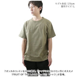 フルーツオブザルーム パックtシャツ 通販 FRUIT OF THE LOOM Tシャツ 半袖 ヘビーウエイトTシャツ tシャツ ヘビーウェイト 7oz 7オンス メンズ 無地 シンプル カットソー ロゴ アメカジ