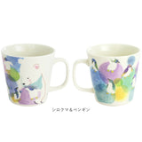 セラミック藍 マグカップ 通販 日本製 マグ カップ ふぁんFUN 湯呑み コップ 美濃焼 食器 動物 アニマル 電子レンジ対応 食洗機対応 ギフト 贈り物 キッチン用品 大人 可愛い かわいい