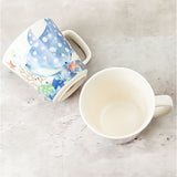 セラミック藍 マグカップ 通販 日本製 マグ カップ ふぁんFUN 湯呑み コップ 美濃焼 食器 動物 アニマル 電子レンジ対応 食洗機対応 ギフト 贈り物 キッチン用品 大人 可愛い かわいい