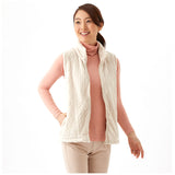 あったか ベスト レディース 通販 ボアベスト 前開き 秋冬 裏起毛 背中 温め 部屋着 襟付き 襟 付き あったかグッズ 防寒グッズ ルームウェア 暖かい 首 温める グッズ