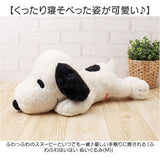 スヌーピー 大きい ぬいぐるみ 通販 SNOOPY ピーナッツ PEANUTS ふわふわはいはい M 大きめ ふわふわ はいはい 寝そべり キャラクター かわいい 大人 子供 犬 いぬ