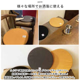 FABORI エフワークス チェアパッド 丸 マット 通販 チェアクッション パッド 座布団 クッション チェアマット 円形 ラウンド 丸型 すべり止め 滑り止め シンプル 無地 低反発 インテリア