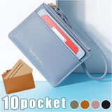 ミニ財布 レディース 財布 通販 小銭入れ カード入れ ミニウォレット ウォレット カードホルダー 小さい ミニ 薄型 スリム カード コンパクト ファスナー PUレザー フェイクレザー