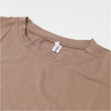 Tシャツ レディース 長袖シャツ 通販 tシャツ シャツ 長袖Tシャツ ロンT 長袖tシャツ クルーネック コットン 長袖 体型カバー ゆったり オーバーサイズ ボリューム袖 ベーシック