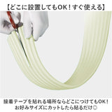 コーナーガード クッション 通販 コーナークッション コーナーカバー クッションガード ベビーガード 2m 赤ちゃん キッズ ふわふわ 厚手 衝撃吸収 剥がせる ベッド デスク テレビ台 壁 角