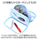 痛ペンポーチ 通販 筆箱 ふでばこ 痛ペンケース ペンケース 缶バッチ入れ ポーチ 小物入れ 文具箱 大容量 多機能 両面透明 推し活 可愛い かわいい 持ち運び 持ち手 おしゃれ オシャレ