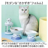 ペット 食器 通販 ペット食器 フードーボール ボウル 犬 猫 ペットフードボウル キャットフードボール 飲料水ボウル フード 水 セラッミック 陶器製 脚付き 斜め こぼれにくい エサ皿