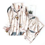 パジャマ 長袖 上下セット 通販 レディース ルームウェア 前開き 部屋着 ナイトウェア セットアップ 春 夏 秋 冬 寝巻き 薄手 入院 ゆったり リラックス かわいい 可愛い おしゃれ