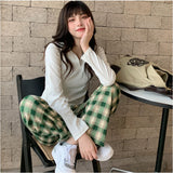 レディース 冬 ストレートパンツ 通販 レディースパンツ裏起毛 パンツ ズボン チェックパンツ チェック 柄 チェック柄 おしゃれ 裏ボア 裏起毛 防寒 裏ボアパンツ あったか 中学生 高校生