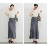 ロングスカート 通販 ハイウェストスカート 女性 大人 ロング丈 オシャレ かわいい エレガント マキシ丈 通勤 通学 無地 シンプル ボトムス スカート マキシ丈スカート ロング丈スカート