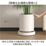 プランタースタンド キャスター 通販 植木鉢台 鉢台 鉢皿 鉢置き 植木鉢置き台 室内 おしゃれ 鉢受プレート 円形 回転 花台 受け皿 水受け付き 花 植物 移動 ゴミ箱 空気清浄機台