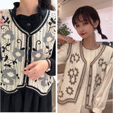 ベスト ボタン付き 前開き レディース ニットベスト 通販 ニット 花柄ニット 前あきベスト ノースリーブ 花柄 フラワー 重ね着 レイヤード 春 秋 冬 カジュアル Vネック おしゃれ 大人