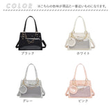 痛バッグ リボン ショルダー 推し活 2WAY 通販 痛バック 痛バ 推し活バッグ 推し活バック 推しバッグ 推しバック 見せバッグ クリア ショルダーバッグ ショルダーバック 肩掛け