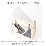 痛バッグ リボン ショルダー 推し活 2WAY 通販 痛バック 痛バ 推し活バッグ 推し活バック 推しバッグ 推しバック 見せバッグ クリア ショルダーバッグ ショルダーバック 肩掛け