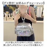 痛バッグ 猫 ショルダー 通販 痛バック 痛バ 推し活バッグ 推し活バック 推しバッグ 推しバック 見せバッグ クリア ショルダーバッグ ショルダーバック 肩掛け ななめ掛け 斜めかけ