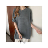 Tシャツ レディース 半袖 ゆったり 通販 半袖Tシャツ ティーシャツ 大きいサイズ オーバーサイズ ビッグシルエット ビックシルエット クルーネック おしゃれ シンプル リラックス