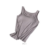 カップ付きタンクトップ レディース 通販 カップ付きインナー ブラトップ タンクトップ ブラタンクトップ 袖なし ノースリーブ ワイヤーなし ストレッチ ヨガ ヨガウェア ルームウェア