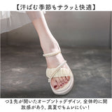 サンダル レディース 通販 サンダル ビーチサンダル レディースサンダル 軽量 軽い 婦人靴 カジュアル パール 通気性 履きやすい 疲れにくい 歩きやすい 女性用 女性 ビーチ シンプル