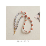 スマホストラップ レディース パール 通販 スマホ ストラップ ハンドストラップ ストラップホルダー 携帯ストラップ ペンライトストラップ ネックストラップ 落下防止 スマートフォン 花