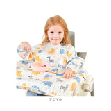 お食事エプロン テーブルクロス一体型 通販 スモック 子供用 スモッグエプロン スモッグ 長袖 スモックエプロン エプロン 子供 長袖エプロン ロング 幼児 園児 子ども こども キッズ