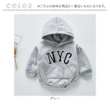 ベビー ロンパース 薄手 長袖 通販 カバーオール オールインワン フード付き 長そで 新生児 赤ちゃん ベビー服 子供服 男の子 女の子 春 秋 冬 出産祝い 贈り物 ギフト 子ども服 こども服