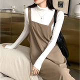 ワンピース レディース 可愛い 通販 サロペットスカート サロペット スカート ワンピ ロングワンピース ロングワンピ 春服 夏服 ロング 無地 シンプル 秋服 春夏秋 きれいめ かわいい