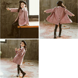 キッズコート 女の子 通販 アウター 子供服 コート おしゃれ ロングコート 子ども キッズ服 秋冬 上品 かわいい フォーマル きれいめ 通園 通学 薄手 可愛い 子ども服 キッズアウター