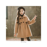 コート おしゃれ 女の子 通販 キッズコート 子供服 アウター リボン キッズ服 秋冬 ロングコート 子ども 上品 かわいい 暖かい 可愛い フォーマル きれいめ 通園 通学 子ども服