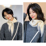 ニットスカーフ マフラー おしゃれ 通販 レディース ティペット ミニマフラー ワンポイント ニット スカーフ アクセント かわいい つけ襟風 推し色 シンプル カジュアル あったか