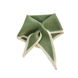 ニットスカーフ マフラー おしゃれ 通販 レディース ティペット ミニマフラー ワンポイント ニット スカーフ アクセント かわいい つけ襟風 推し色 シンプル カジュアル あったか