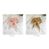 ニットスカーフ マフラー おしゃれ 通販 レディース ティペット ミニマフラー ワンポイント ニット スカーフ アクセント かわいい つけ襟風 推し色 シンプル カジュアル あったか