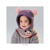 フードウォーマー キッズ 通販 帽子 フード ネックウォーマー ぼうし 耳付きフード 子ども用 女の子 男の子 ふわふわ かわいい もこもこ アニマル おしゃれ カジュアル 暖かい 防寒