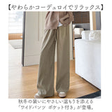 カジュアルパンツ レディース 通販 ワイドパンツ レディースパンツ ロングパンツ 長ズボン ズボン ずぼん ボトムス パンツ 秋冬 おしゃれ オシャレ 秋 冬 通勤 通学 ゆったり 無地