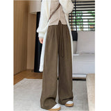 カジュアルパンツ レディース 通販 ワイドパンツ レディースパンツ ロングパンツ 長ズボン ズボン ずぼん ボトムス パンツ 秋冬 おしゃれ オシャレ 秋 冬 通勤 通学 ゆったり 無地