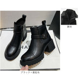 ショートブーツ レディース 本革 通販 レザーブーツ チャンキーブーツ ハイヒール チャンキーヒール 靴 ブーツ 歩きやすい 履きやすい ファスナー サイドジップ ショート レザー 紐なし